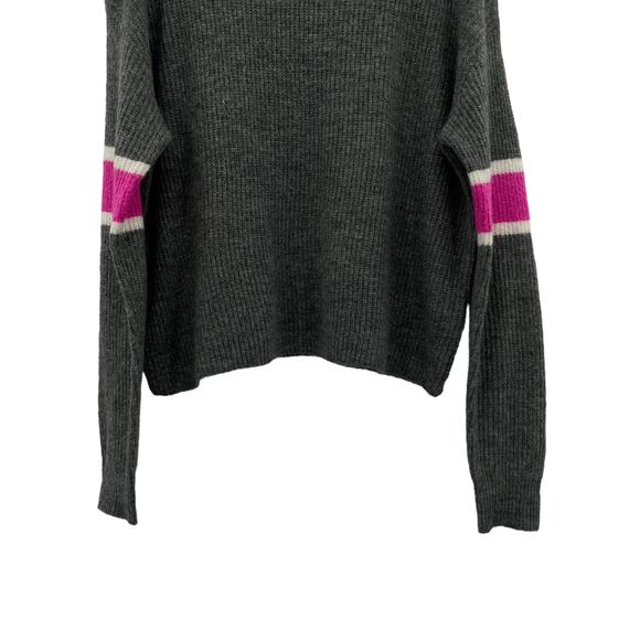 h Women Mock Neck Pullover Long Sleeve Knitted Sweater - Picture 4 of 11